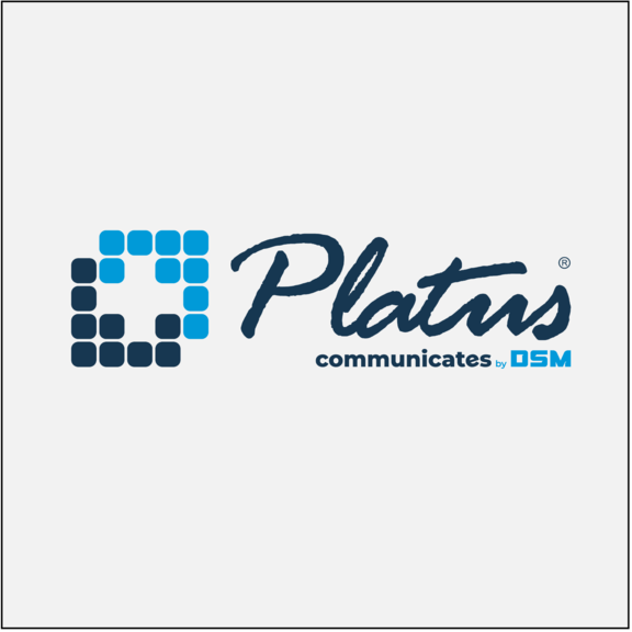 Das neue Logo Platus communicates by DSM